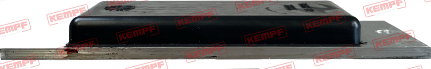 26955 Gummiauflage ALU 170x60x6+10mm